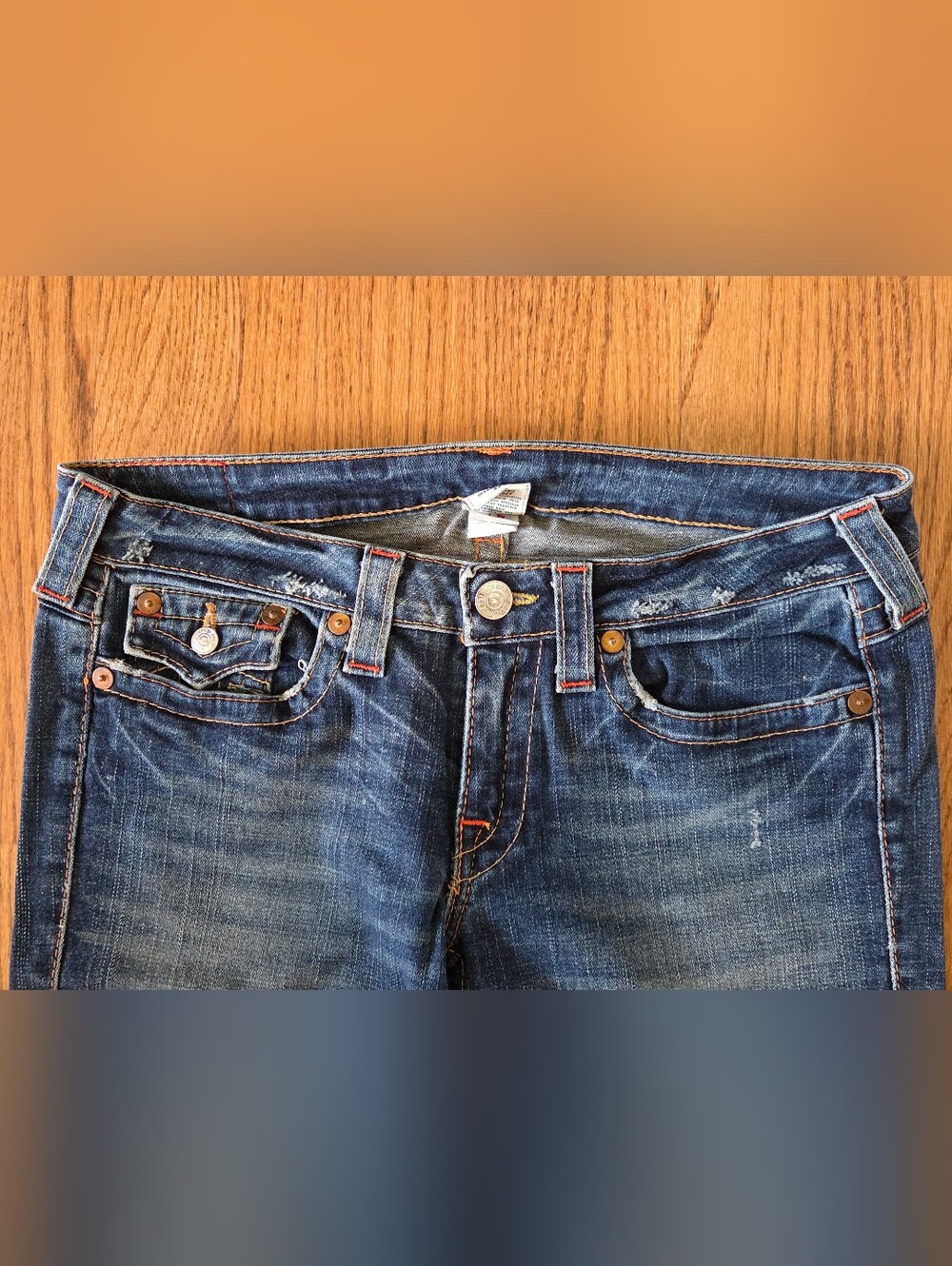 Vintage Women's True Religion Billy Jeans Size 32 - Picture 6 of 13